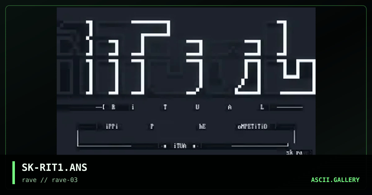 SK-RIT1.ANS, by scarlet knight, 1994