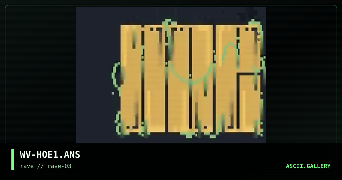 WV-HOE1.ANS, by wv, 1994