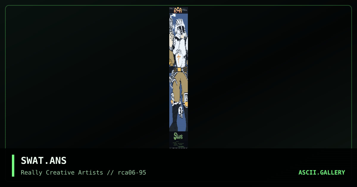SWAT BBS, by star lord, 1995