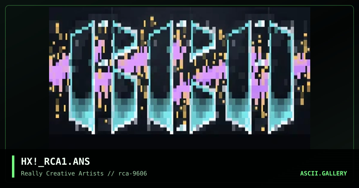 RC/┤ logo 01, by hexadecimal, 1996