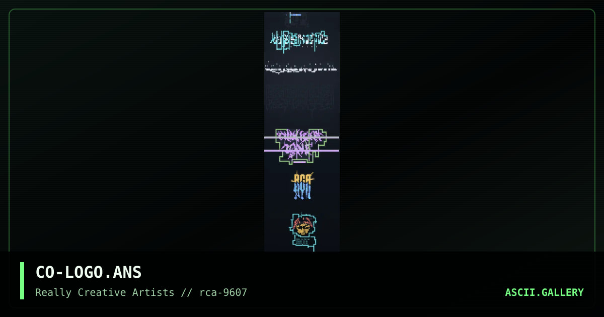 Logo, by corrosion, 1996