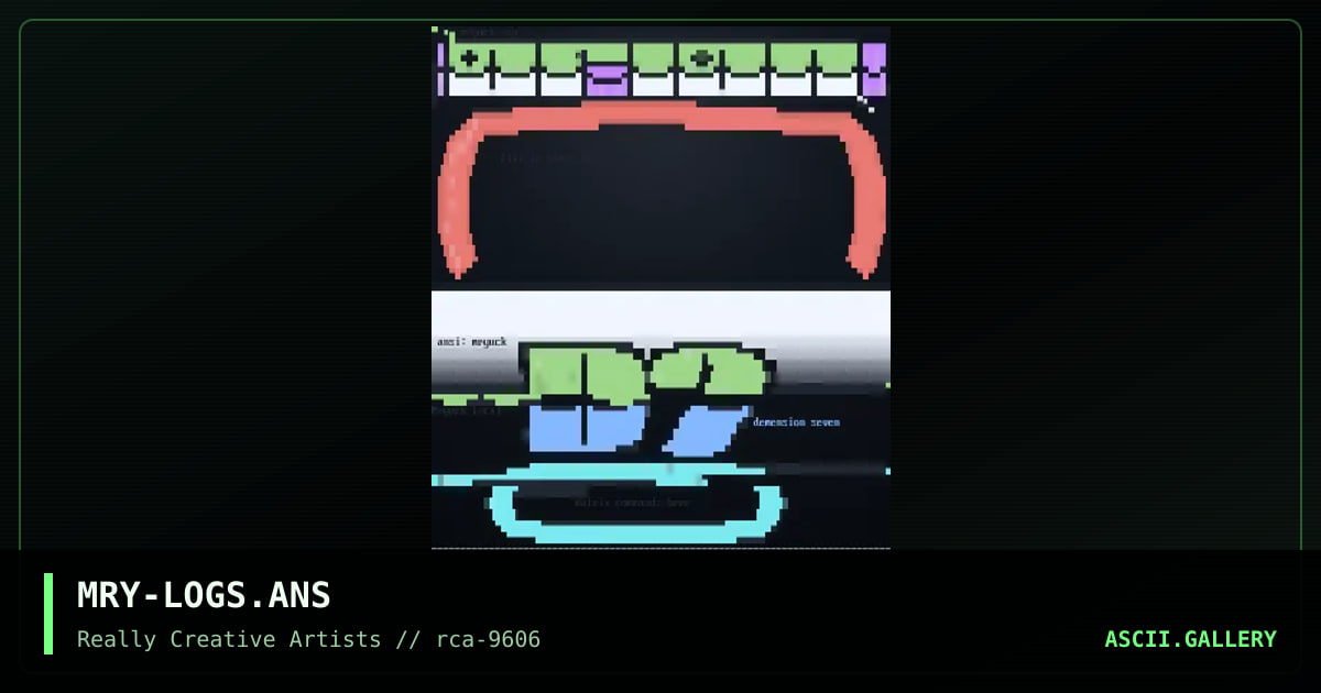MRY-LOGS.ANS, by mr yuck, 1996
