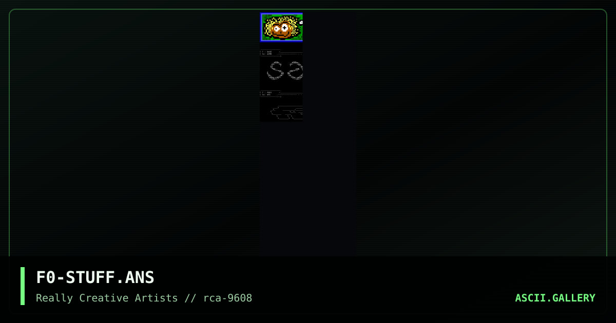 stuff..logos..stuff, by f00l, 1996