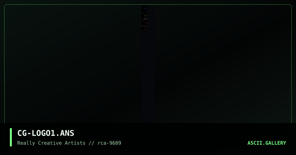 Logo Cluster #1 by CG, by cyber god, 1996