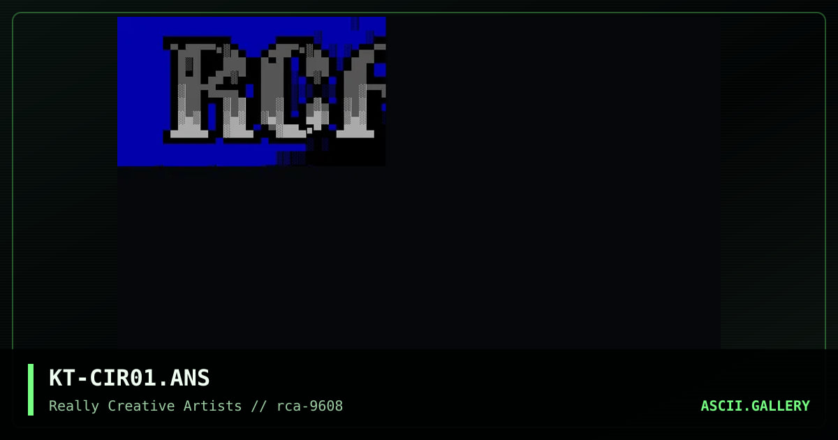 KT-CIR01.ANS, by kit, 1996