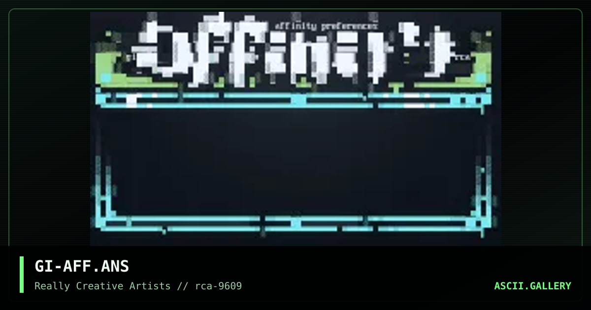 affinity menu, by giger, 1996