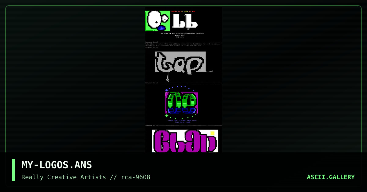 Logos, by mr yuck, 1996