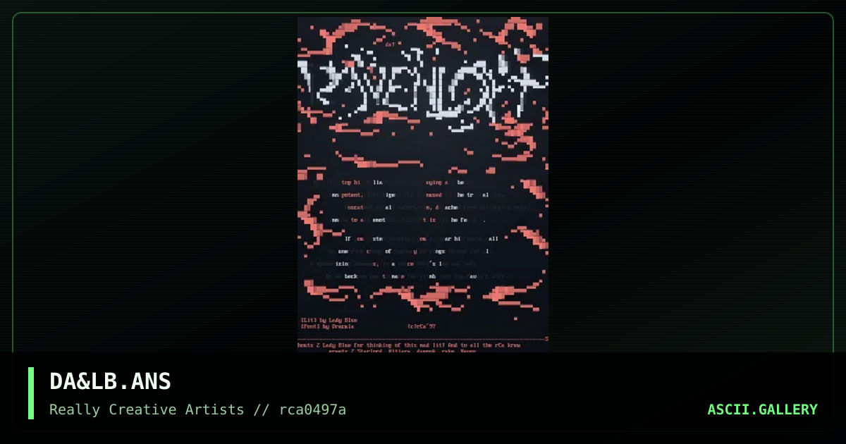 DA&LB.ANS, by dracula, lady blue, 1997
