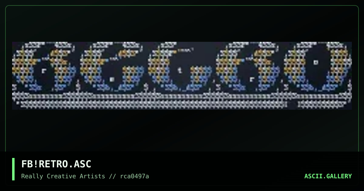 FB!RETRO.ASC, by frostbite, 1997