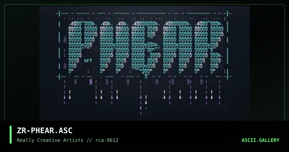 phear promo, by zorlac, 1996