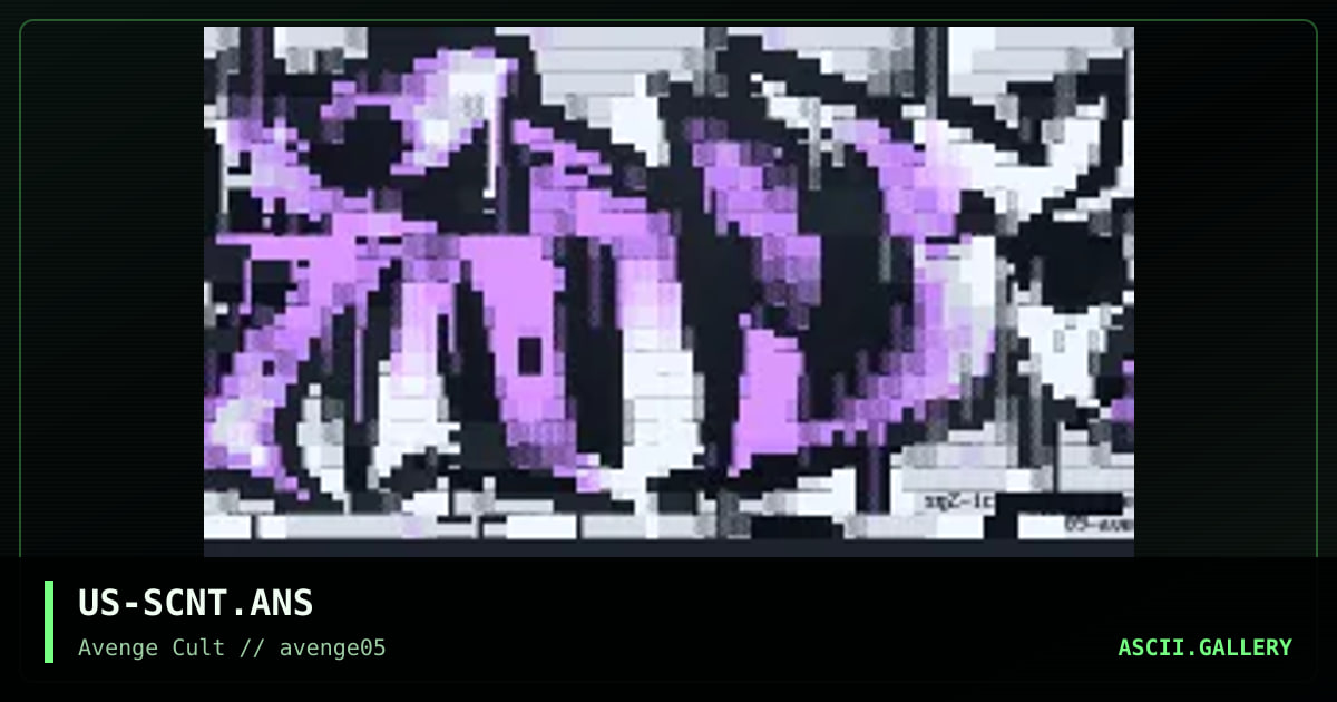 scent, by sq2, fluor, 1998