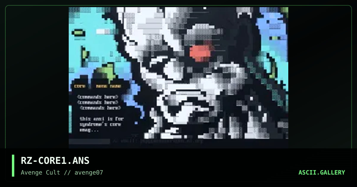 core e-mag!, by rzicus, 1998