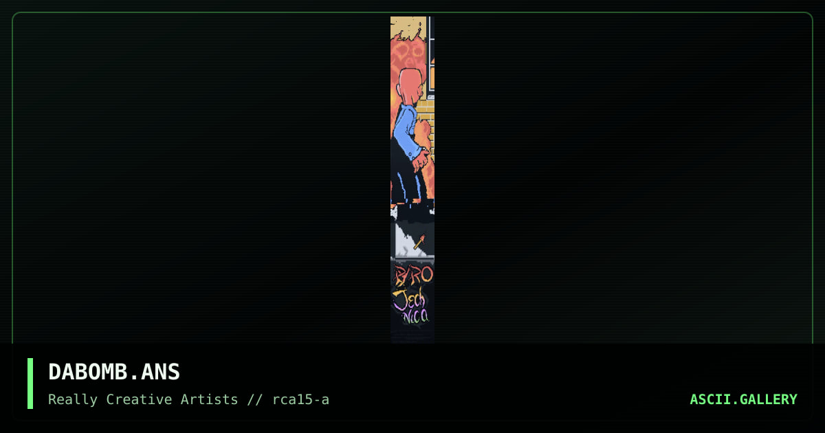 DABOMB.ANS, by dracula, 1997