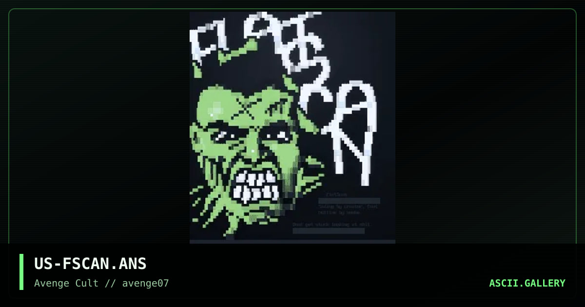 Flatscan, by imodium, creator, smoke, 1998
