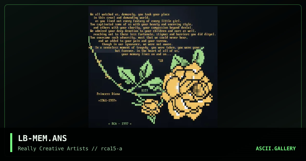 LB-MEM.ANS, by lady blue, kitiara, 1997