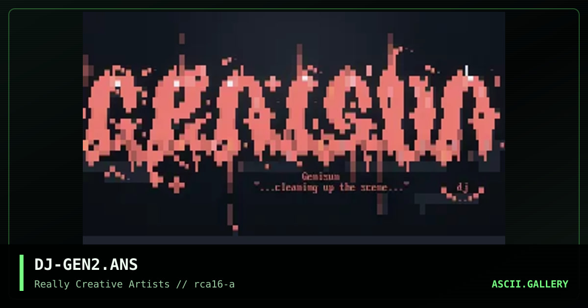 DJ-GEN2.ANS, by dark jedi, 1997