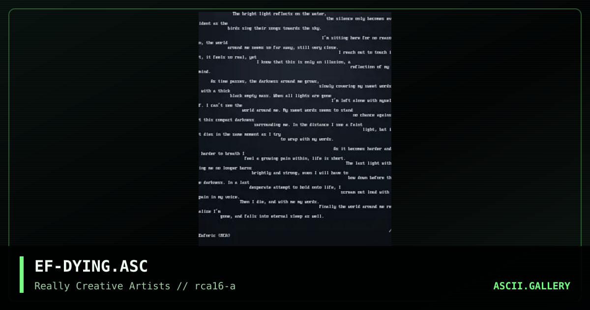 EF-DYING.ASC, by euforic, 1997