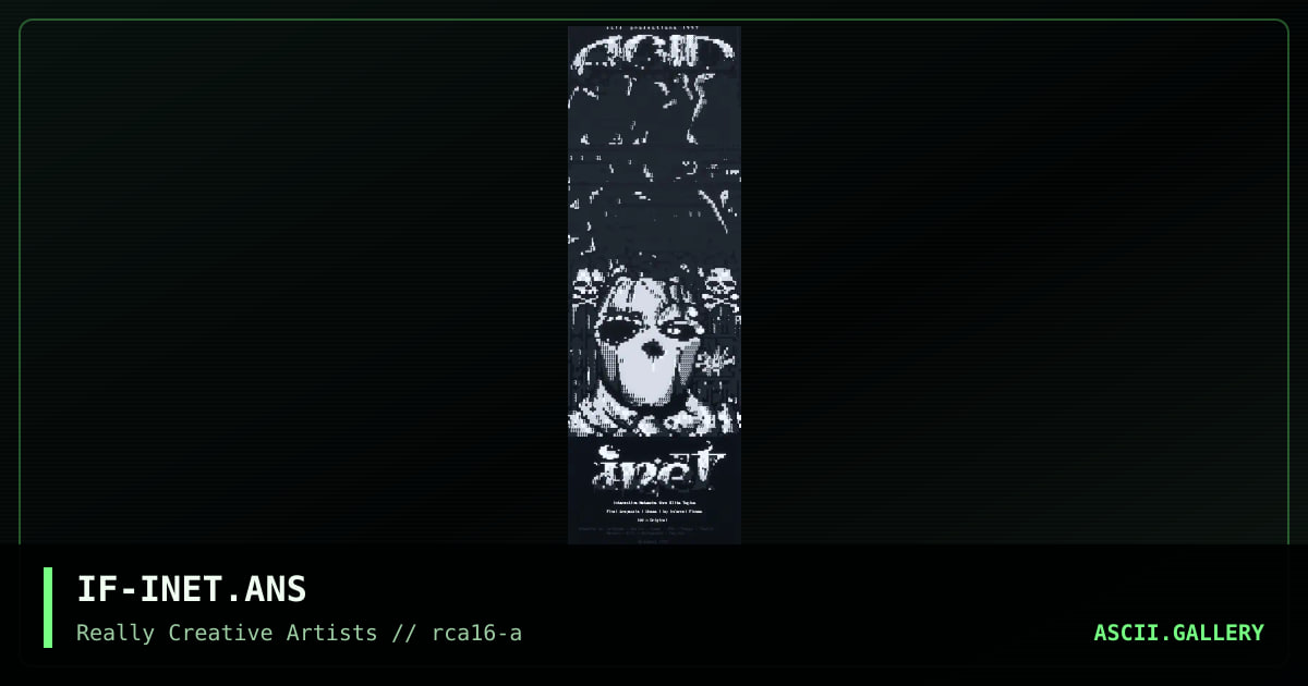 IF-INET.ANS, by infernal flames, 1997