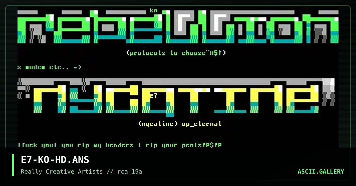headers, can you read?, by knot, 1998
