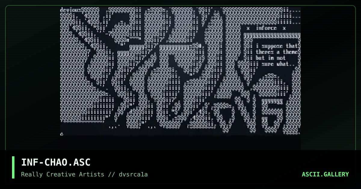 chaotic dreams, by inforce, 1998