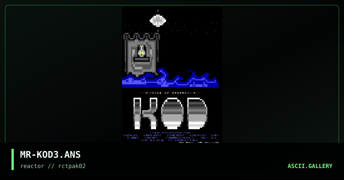 MR-KOD3.ANS, by mirage, 1994