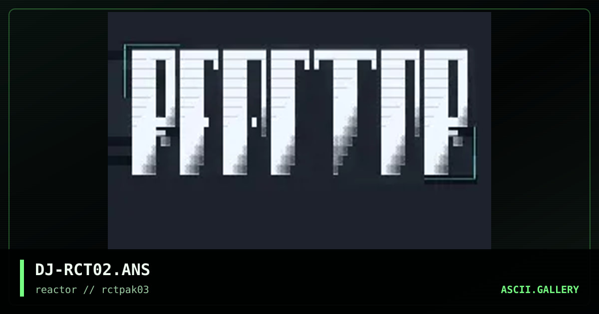 Reactor Logo, by dark jester, 1994