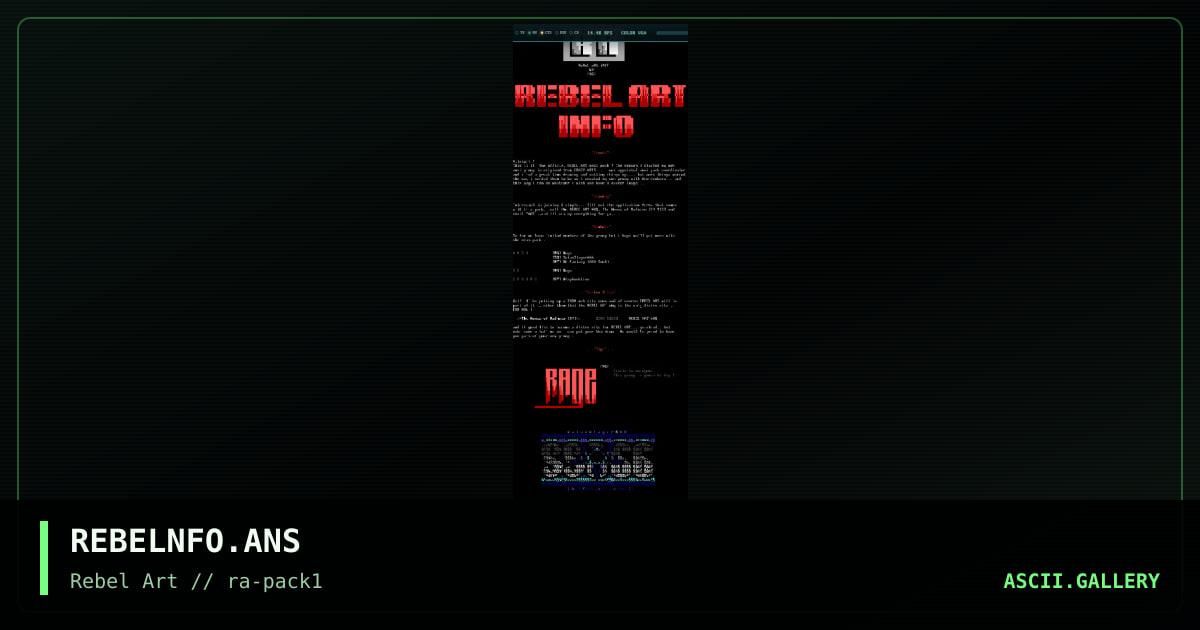 REBELNFO.ANS, by rage, 1998