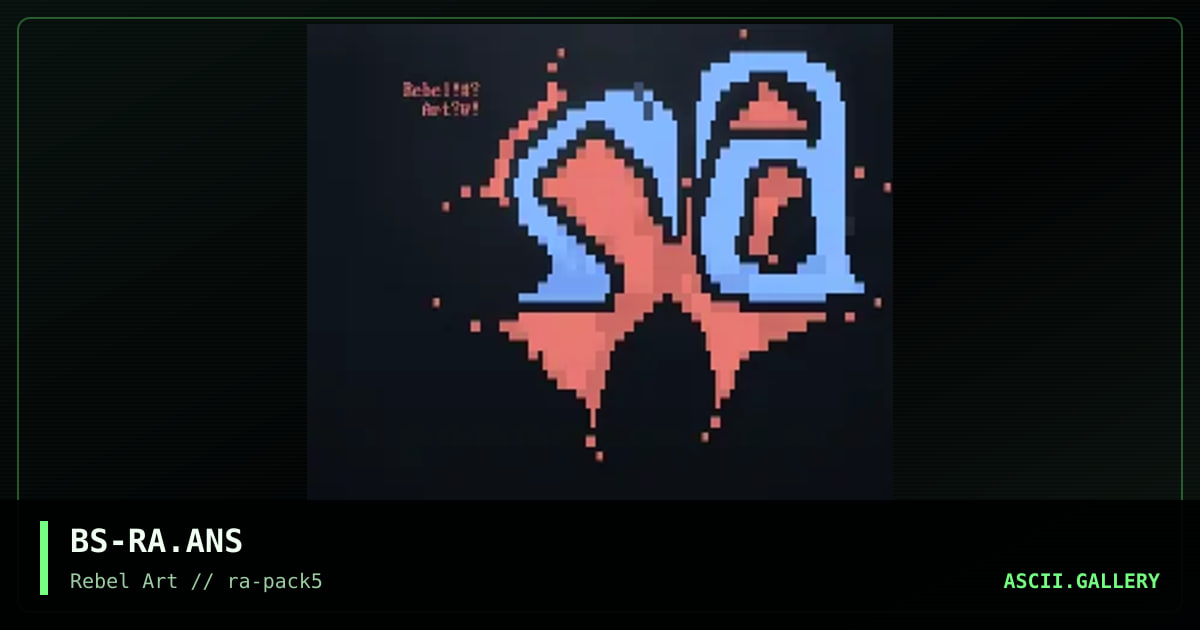 BS-RA.ANS, by brainstew, 1998