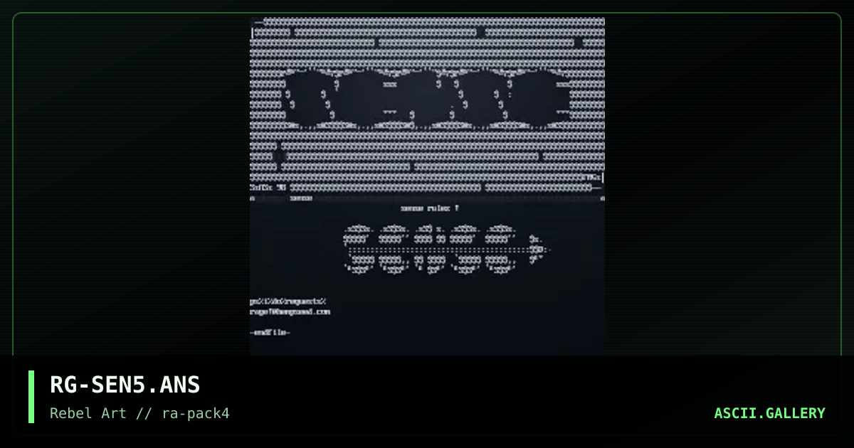 sense #5, by rage, 1998