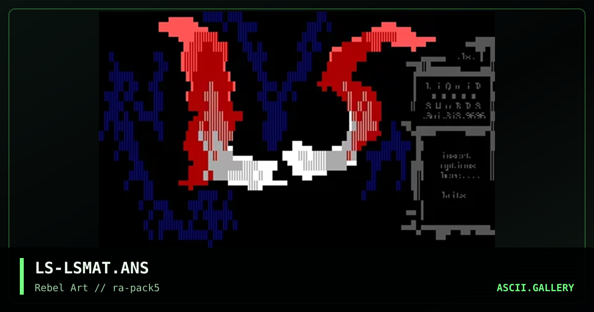 LS-LSMAT.ANS, by lost soul, 1998