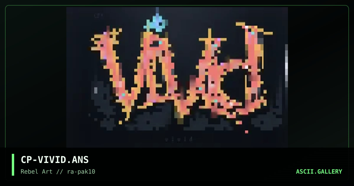 CP-VIVID.ANS, by cyberphreak, 1998
