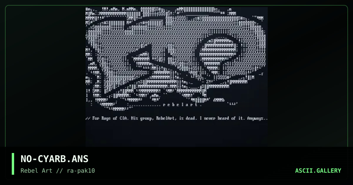 NO-CYARB.ANS, by noktor, 1998