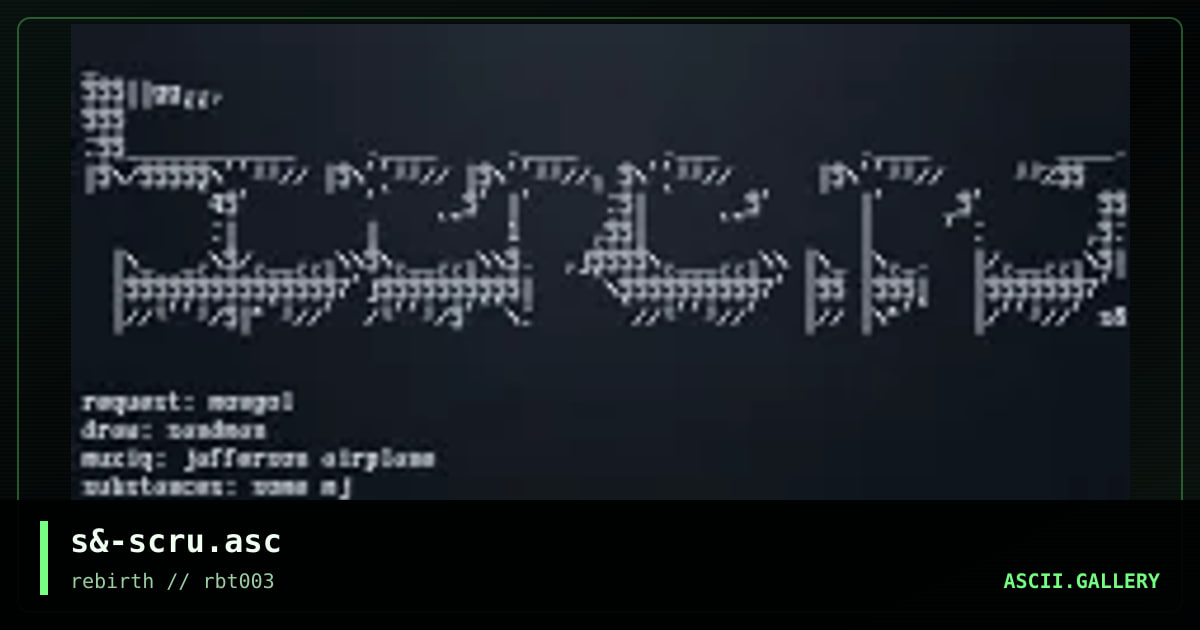 s&-scru.asc, by sandman, 2005