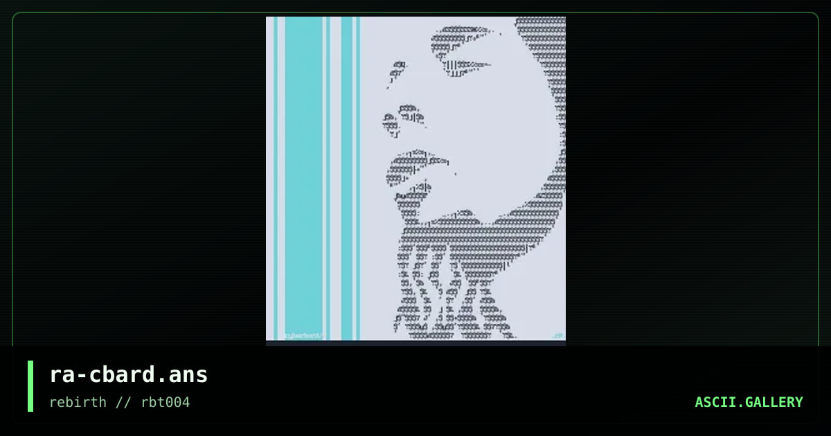 cyberbard, by ra, 2005