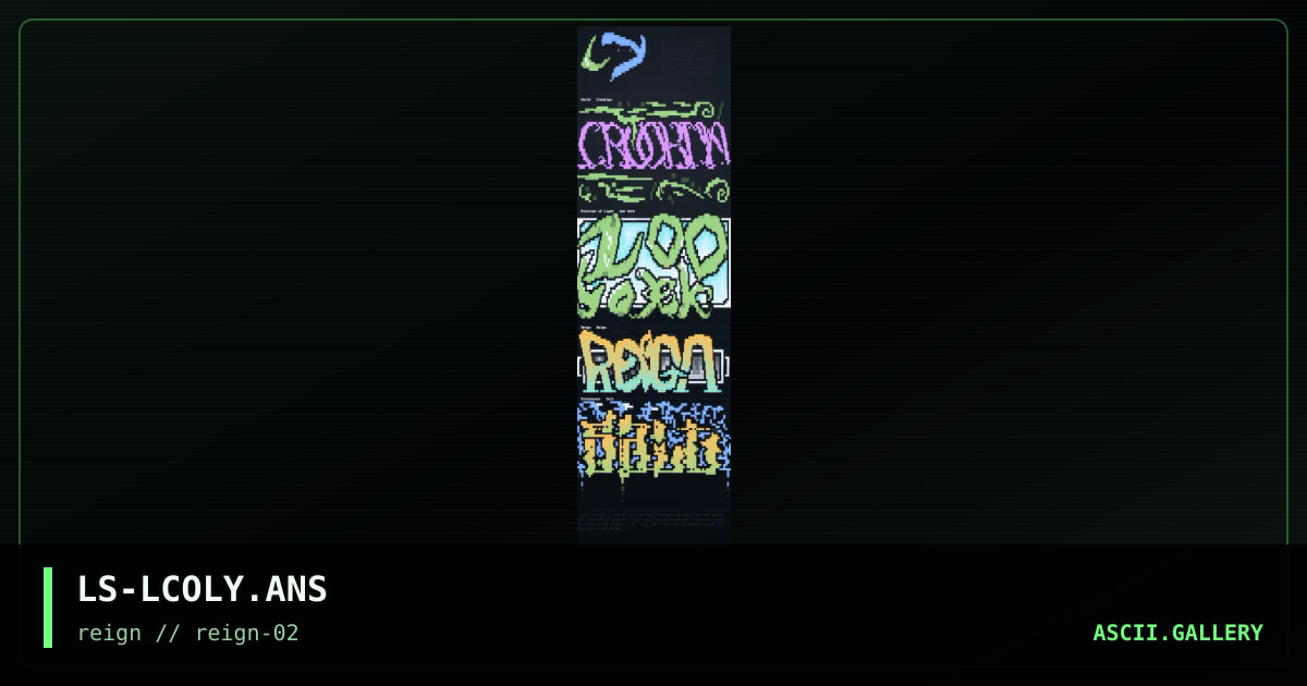 Logo Colly, by lost soul, 1998