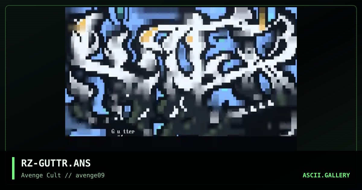 gutter, by rzicus, 1998