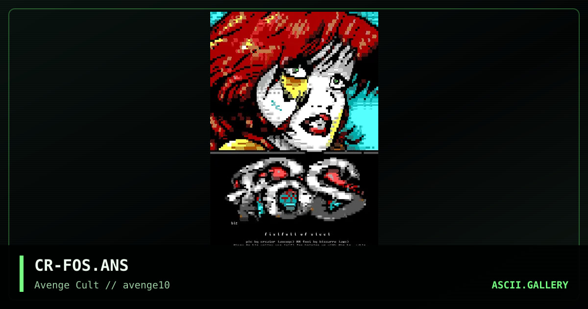 FoS/FoS?, by creator, big yellow man, bizzarro, 1998