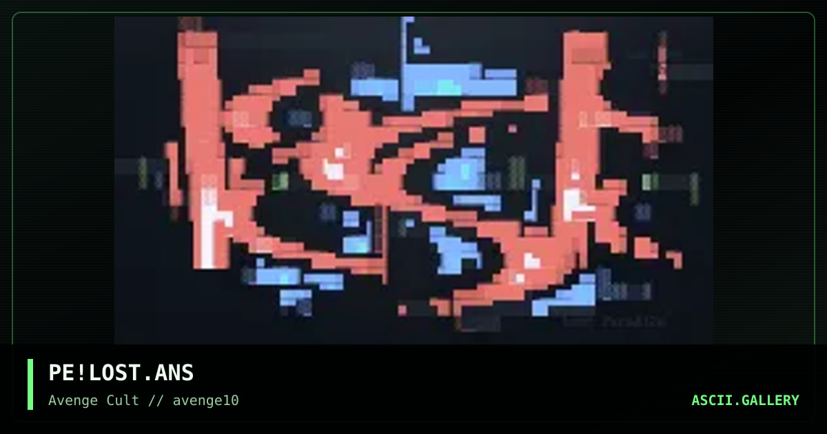 Lost Paradize, by phonyeye, 1998