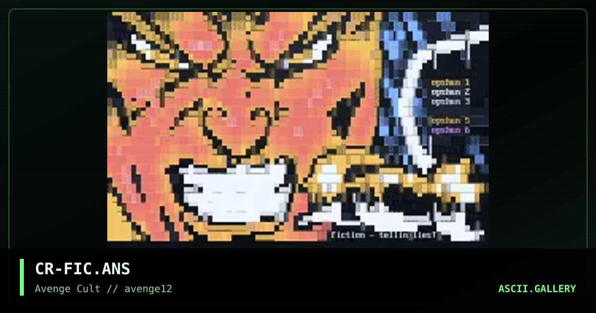 fiction, by creator, 1999
