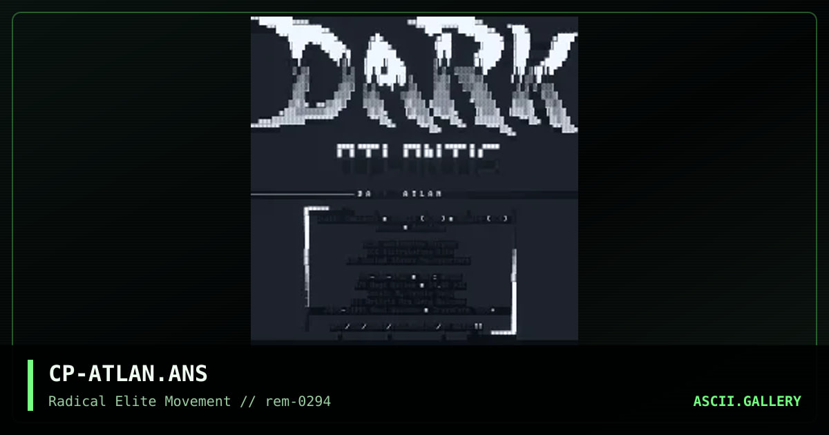 CP-ATLAN.ANS, by cesspool-rem, 1994