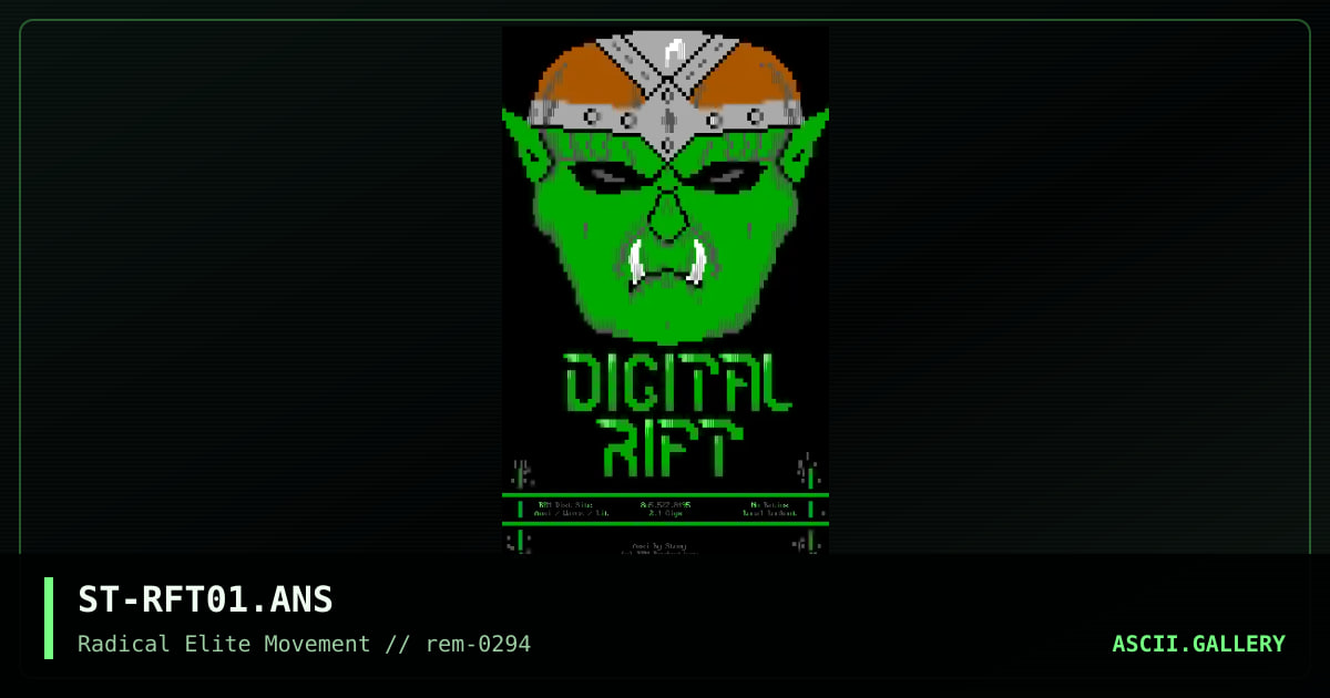 ST-RFT01.ANS, by stony, 1994