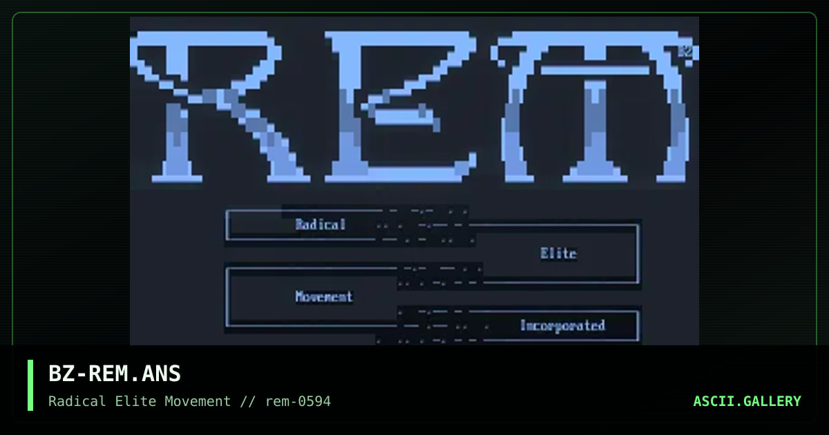 BZ-REM.ANS, by brainz, 1994