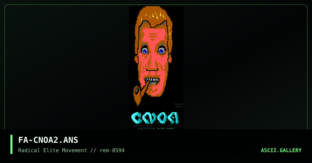 FA-CNOA2.ANS, by fade, 1994