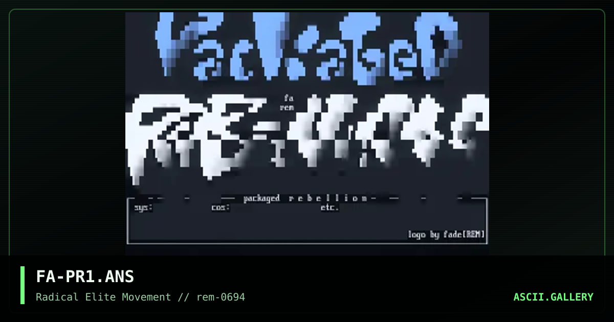 FA-PR1.ANS, by fade, 1994