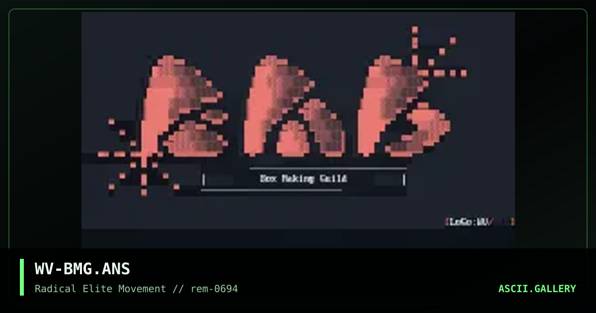 WV-BMG.ANS, by wolverine, 1994