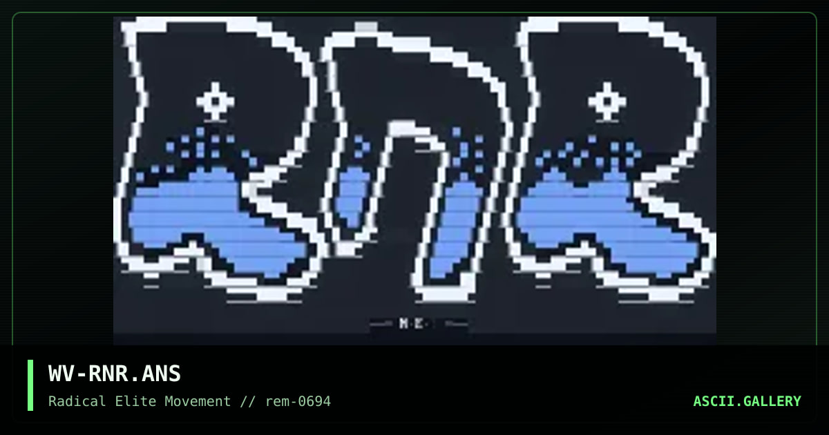 WV-RNR.ANS, by wolverine, 1994