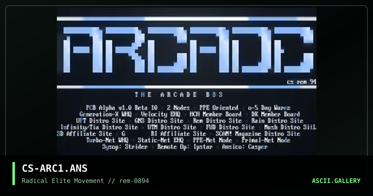 CS-ARC1.ANS, by casper, 1994
