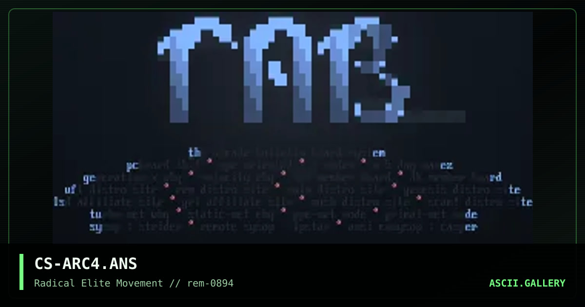 CS-ARC4.ANS, by casper, 1994