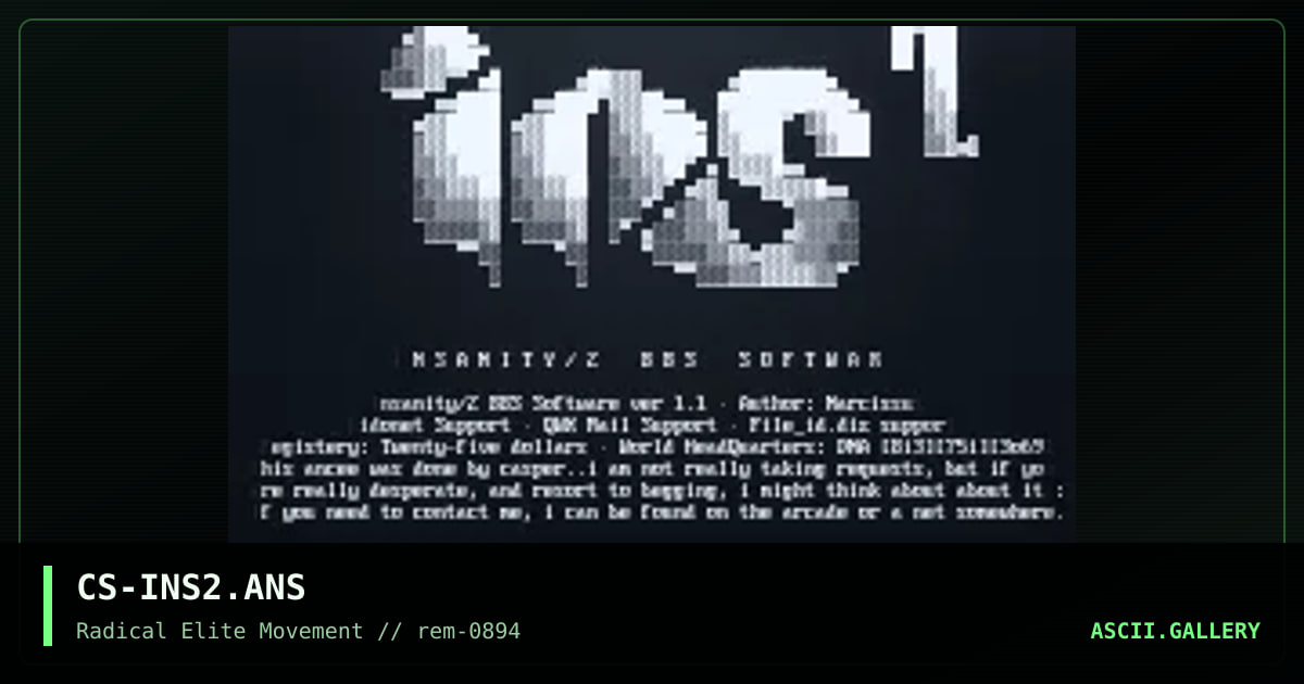 CS-INS2.ANS, by casper, 1994