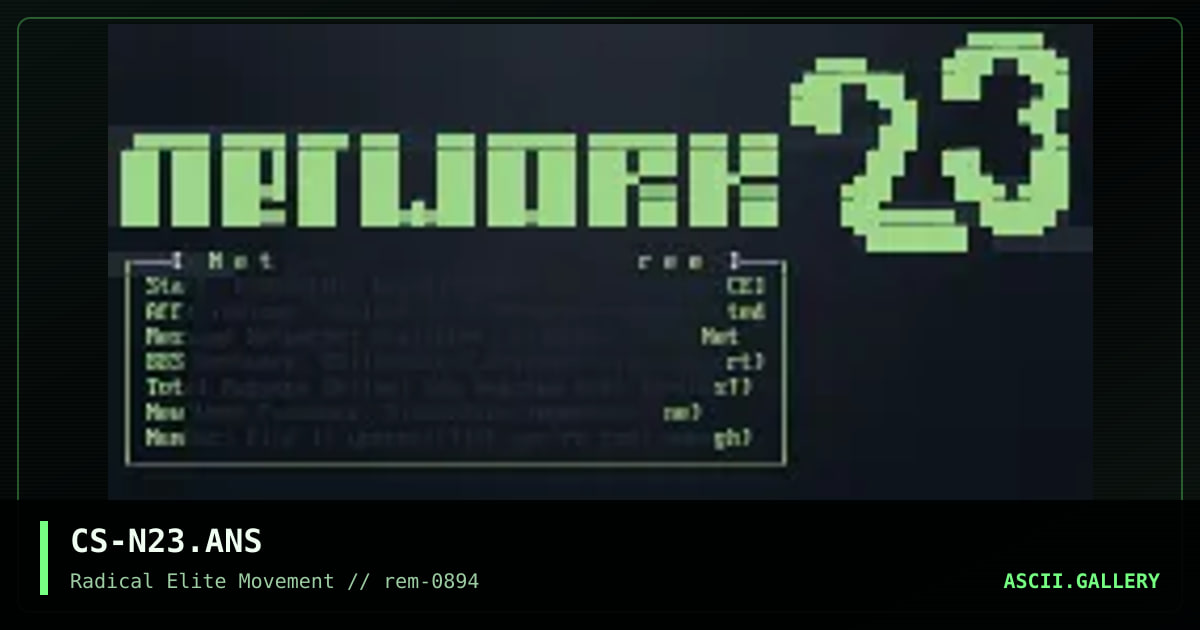 CS-N23.ANS, by casper, 1994